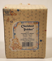 1993 Enesco Cherished Teddies 914797 "Friendship Is In Bloom" May May Bear Resin Figurine New in Box