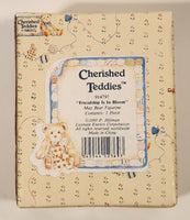 1993 Enesco Cherished Teddies 914797 "Friendship Is In Bloom" May May Bear Resin Figurine New in Box