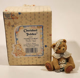 1993 Enesco Cherished Teddies 914797 "Friendship Is In Bloom" May May Bear Resin Figurine New in Box