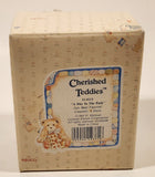 1993 Enesco Cherished Teddies 914819 "A Day In The Park" Julie July Bear Resign Figurine New in Box