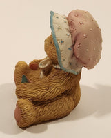 1993 Enesco Cherished Teddies 914819 "A Day In The Park" Julie July Bear Resign Figurine New in Box