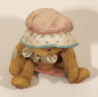 1993 Enesco Cherished Teddies 914819 "A Day In The Park" Julie July Bear Resign Figurine New in Box