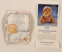 1993 Enesco Cherished Teddies 914819 "A Day In The Park" Julie July Bear Resign Figurine New in Box