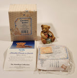 1993 Enesco Cherished Teddies 914835 "School Days" Seth September Bear Resin Figurine New in Box