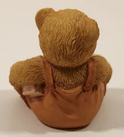 1993 Enesco Cherished Teddies 914835 "School Days" Seth September Bear Resin Figurine New in Box