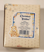 1993 Enesco Cherished Teddies 914827 "Smooth Sailing" Arthur August Bear Resin Figurine New in Box