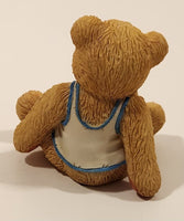 1993 Enesco Cherished Teddies 914827 "Smooth Sailing" Arthur August Bear Resin Figurine New in Box