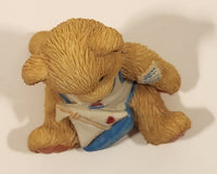 1993 Enesco Cherished Teddies 914827 "Smooth Sailing" Arthur August Bear Resin Figurine New in Box
