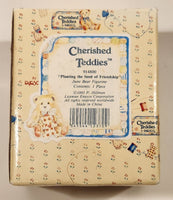 1993 Enesco Cherished Teddies 914800 "Planting the Seed of Friendship" June June Bear Resin Figurine New in Box