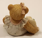 1993 Enesco Cherished Teddies 914800 "Planting the Seed of Friendship" June June Bear Resin Figurine New in Box
