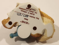 1993 Enesco Cherished Teddies 914800 "Planting the Seed of Friendship" June June Bear Resin Figurine New in Box