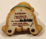 1993 Enesco Cherished Teddies 916447 "Luck Found Me A Friend In You" Kathleen Bear Resin Figurine