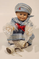 1992 The Ashton Drake Galleries Picture Perfect Dolls by Yolanda Bello Amanda 6 1/2" Tall Porcelain Doll New Condition in Box #92038