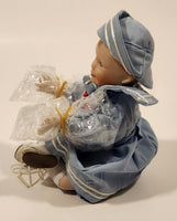1992 The Ashton Drake Galleries Picture Perfect Dolls by Yolanda Bello Amanda 6 1/2" Tall Porcelain Doll New Condition in Box #92038