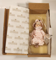 1992 The Ashton Drake Galleries Picture Perfect Dolls by Yolanda Bello Emily 5 1/2" Tall Porcelain Doll New Condition in Box #92040