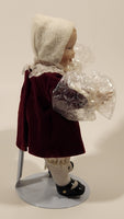 1992 The Ashton Drake Galleries Picture Perfect Dolls by Yolanda Bello Jennifer 6 1/2" Tall Porcelain Doll New Condition in Box #92036