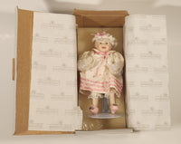 1992 The Ashton Drake Galleries Picture Perfect Dolls by Yolanda Bello Sarah 6 1/2" Tall Porcelain Doll New Condition in Box #92044