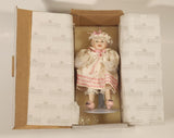 1992 The Ashton Drake Galleries Picture Perfect Dolls by Yolanda Bello Sarah 6 1/2" Tall Porcelain Doll New Condition in Box #92044