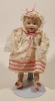 1992 The Ashton Drake Galleries Picture Perfect Dolls by Yolanda Bello Sarah 6 1/2" Tall Porcelain Doll New Condition in Box #92044