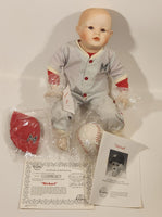 Ashton Drake Michael Boy with Baseball 11" Tall Porcelain Doll New Condition in Box #76118
