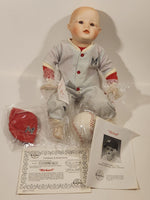 Ashton Drake Michael Boy with Baseball 11" Tall Porcelain Doll New Condition in Box #76118