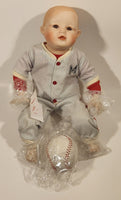 Ashton Drake Michael Boy with Baseball 11" Tall Porcelain Doll New Condition in Box #76118