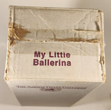 Ashton Drake My Little Ballerina 16" Tall Porcelain Doll New Condition in Box #76991