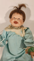Ashton Drake My First Tooth Patricia 14" Tall Porcelain Doll New Condition in Box #76771