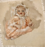 1992 The Ashton Drake Galleries Picture Perfect Dolls by Yolanda Bello Heather 5 1/2" Tall Porcelain Doll New Condition in Box #92032