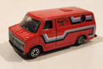 Vintage Yatming No. 899 Bedford CF Delightful Van Red Die Cast Toy Car Vehicle