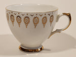 Vintage Ridgway Potteries Gold Pattern Queen Anne Bone China Tea Cup
