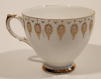Vintage Ridgway Potteries Gold Pattern Queen Anne Bone China Tea Cup