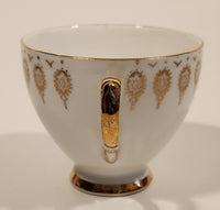 Vintage Ridgway Potteries Gold Pattern Queen Anne Bone China Tea Cup