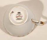 Vintage Ridgway Potteries Gold Pattern Queen Anne Bone China Tea Cup