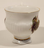 Vintage Elizabethan Canadian Provincial Flowers Series Pitchers Plant Newfoundland and Labrador Fine Bone China Tea Cup Made in England