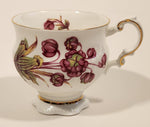 Vintage Elizabethan Canadian Provincial Flowers Series Pitchers Plant Newfoundland and Labrador Fine Bone China Tea Cup Made in England