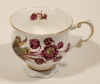 Vintage Elizabethan Canadian Provincial Flowers Series Pitchers Plant Newfoundland and Labrador Fine Bone China Tea Cup Made in England