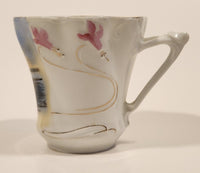 Vintage Royal Crown Viola Bavaria Boating Pelican Lake Ninette Manitoba Fishing Tea Cup Made in Germany