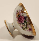 Vintage Shafford Hand Decorated Pink Flowers Gold Trim Bone China Tea Cup Made in Japan