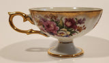 Vintage Shafford Hand Decorated Pink Flowers Gold Trim Bone China Tea Cup Made in Japan