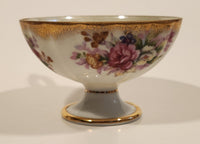 Vintage Shafford Hand Decorated Pink Flowers Gold Trim Bone China Tea Cup Made in Japan