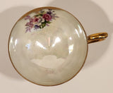 Vintage Shafford Hand Decorated Pink Flowers Gold Trim Bone China Tea Cup Made in Japan