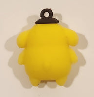 Sanrio Hello Kitty Pompompurin 1 1/2" Tall Rubber Toy Figure Keychain Charm