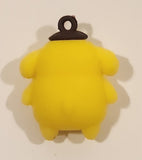 Sanrio Hello Kitty Pompompurin 1 1/2" Tall Rubber Toy Figure Keychain Charm