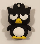 Sanrio Hello Kitty Badtz Maru 1 3/8" Tall Rubber Toy Figure Keychain Charm
