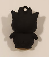 Sanrio Hello Kitty Badtz Maru 1 3/8" Tall Rubber Toy Figure Keychain Charm