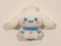 Sanrio Hello Kitty Cinnamoroll 1" Tall Rubber Toy Figure Keychain Charm