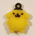 Sanrio Hello Kitty Pompompurin 1" Tall Rubber Toy Figure Keychain Charm