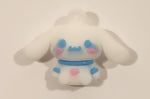 Sanrio Hello Kitty Cinnamoroll 1" Tall Rubber Toy Figure Keychain Charm