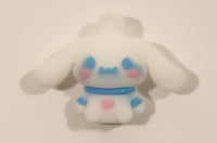 Sanrio Hello Kitty Cinnamoroll 1" Tall Rubber Toy Figure Keychain Charm